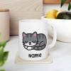 Cute Sleeping Kitten - Custom Coffee Mug