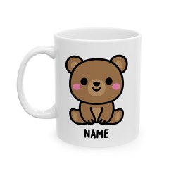 Super Cute Teddy Bear - Custom Coffee Mug