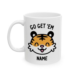 Go Get Em Tiger - Custom Coffee Mug