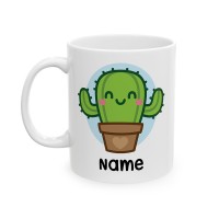 Cute Cactus Lover - Custom Coffee Mug