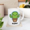 Cute Cactus Lover - Custom Coffee Mug