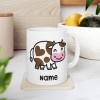 Silly Moo Cow - Custom Coffee Mug