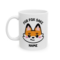 For Fox Sake - Custom Coffee Mug